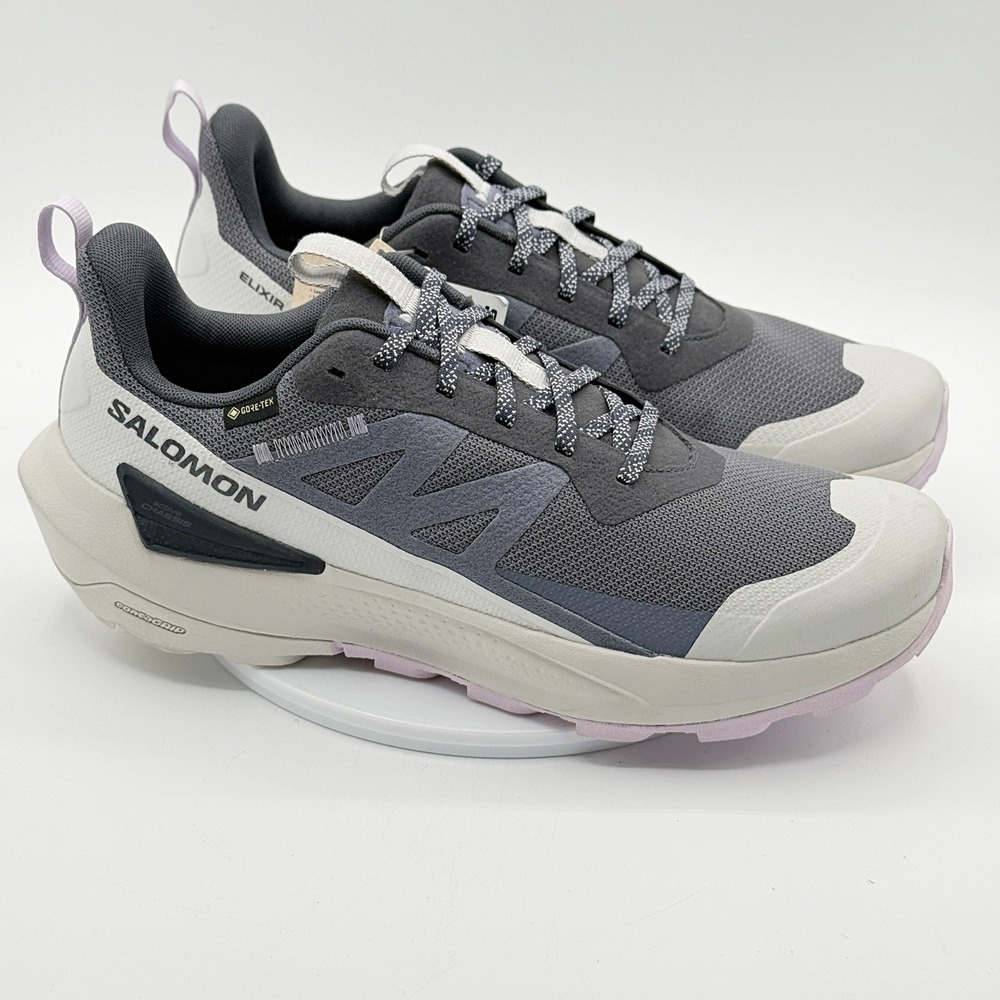 Salomon Elixir Activ GTX 'India Ink' Trail Shoe / Size 10.5 Womens / New No Box
